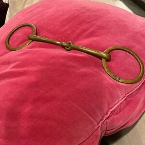 Brass Loose ring snaffle bit by Rofin